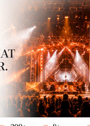 Large live concert produced by Kayak Entertainments in Kerala